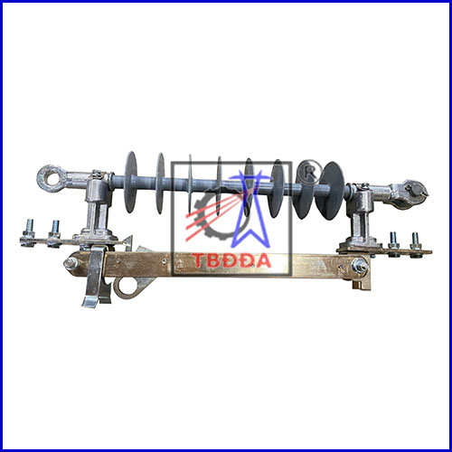 Cầu dao căng dây 01 thân sứ polime